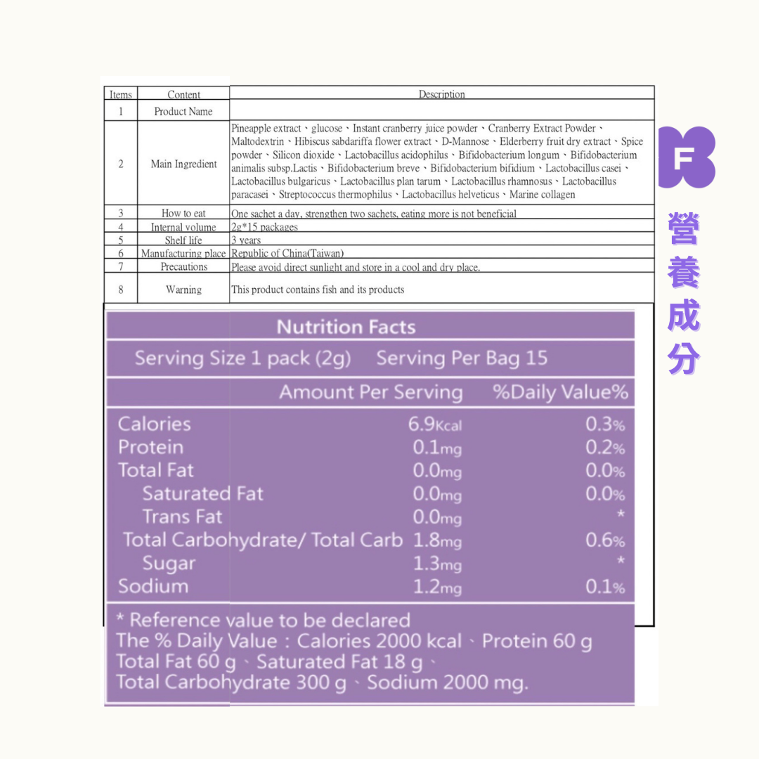 益生菌無敵蔓越莓