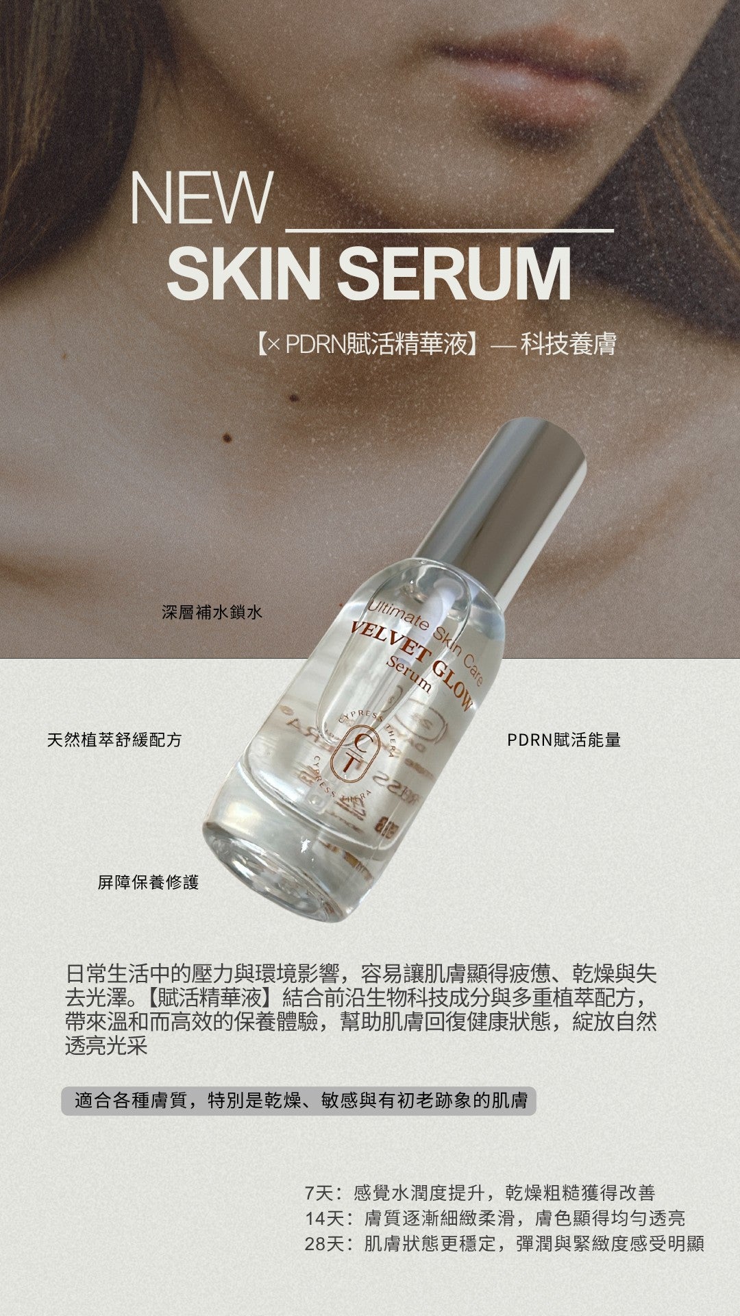 超外泌體 ×麗珠蘭賦活修護精華液